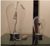 Luminaria de Mesa Tipo Gota de Cristal E27x1 120v/60Hz - [Grande]