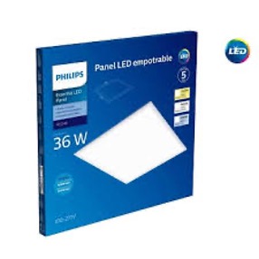 Panel LED PHILIPS Cuadrado Blanco 2x2 LED 34W 6500K 100-277v 50-60Hz