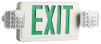Luminaria de Emergencia LED con Rotulo EXIT Rojo de Pared con 2L direccionables 3W AC85-265V 50/60Hz