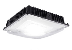 Luminaria GENLYTE-PHILIPS Garage/Canopy Bronze Stonco, LED 3 POWER SELECT 28w/40w/60w, 3CCT 3k-4k-5k, 242*242mm, 155lm/w, IP65, CRI80, 120/347v, [3 años garantía] UL DLC Listed