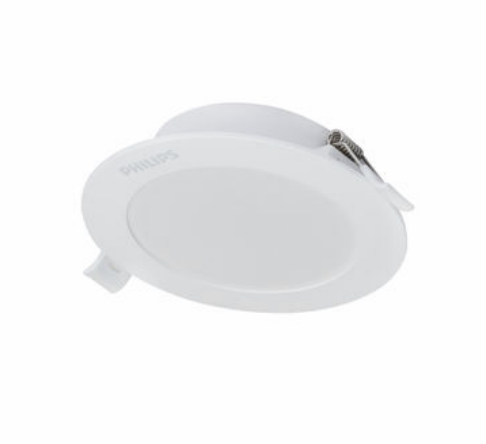 Luminaria Empotrable/Downlight Redondo LED PHILIPS SmartBright Blanco Ø115mm 4w DN058B WV 400lm 6500k IP20 Symmetric 110⁰ Matte 110-240v 50/60Hz [No Dimmable]