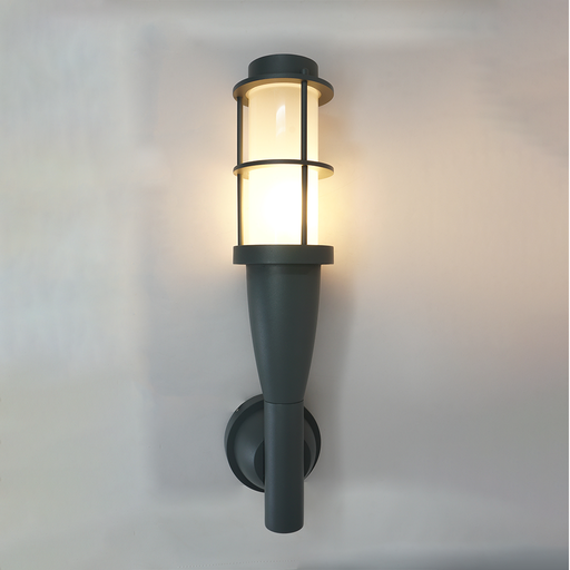[LW30601] Aplique TORCH LINE Exterior E27 x 1L Gris IP54 120v/60hz