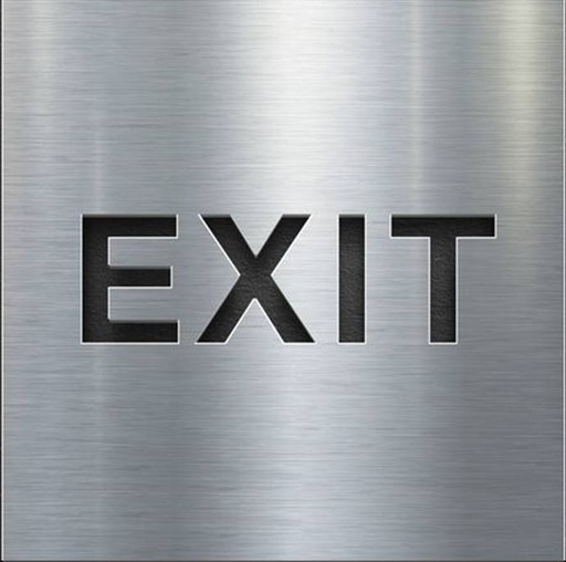 [D12-EXIT] Señalización EXIT Gde. 6000k IP20