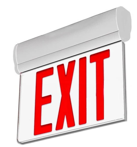 [HL-1001-RD] Señalización EXIT LED con Rotulo Rojo de Pared 3W AC85-265V 50/60Hz