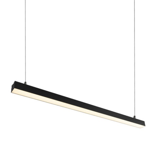 [919053055696] Luminaria Lineal PHILIPS Suspension Negra 3cct 40w 4800lm SP280X LED48/8CST 0-10v Dimeable  PSR W45mm L120mm OD WH 120-277v UL/ETL 3 years warranty [Kit Suspension/Union No Incluidos]